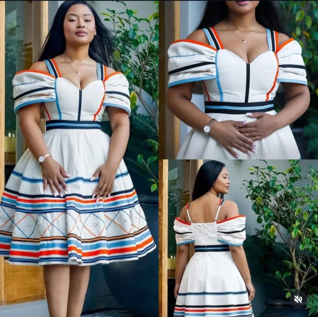 Modern Traditional Xhosa dress